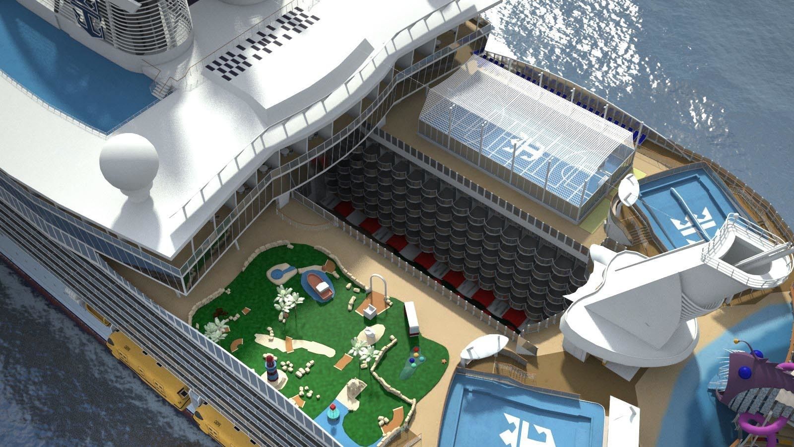 Symphony Of The Seas cruise ship 3D model_7