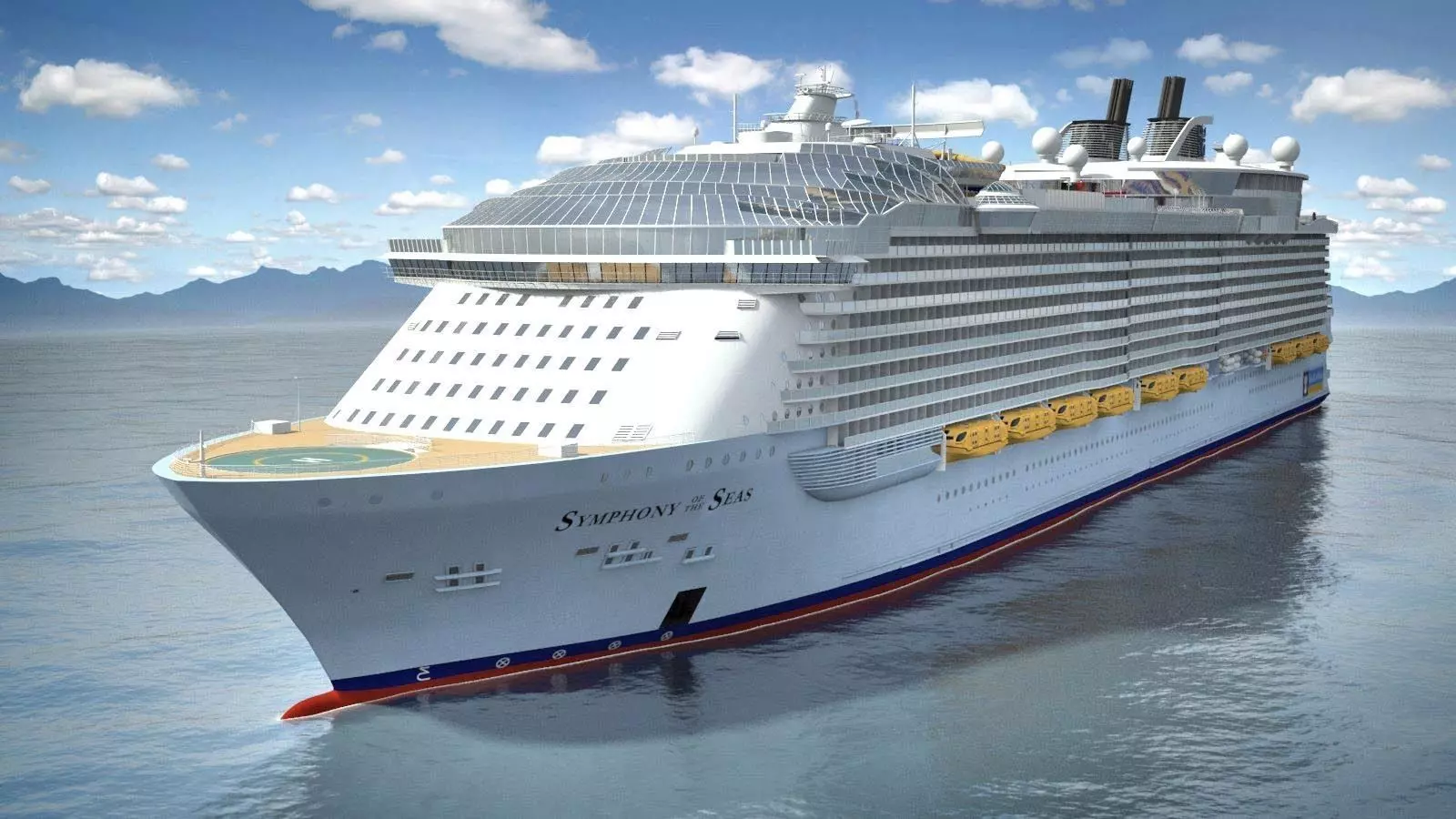 Symphony Of The Seas cruise ship 3D model_0