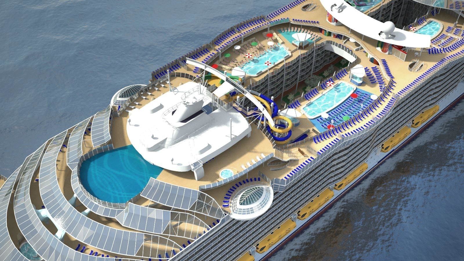 Symphony Of The Seas cruise ship 3D model_9