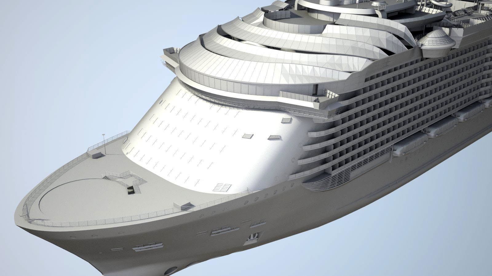 Symphony Of The Seas cruise ship 3D model_15