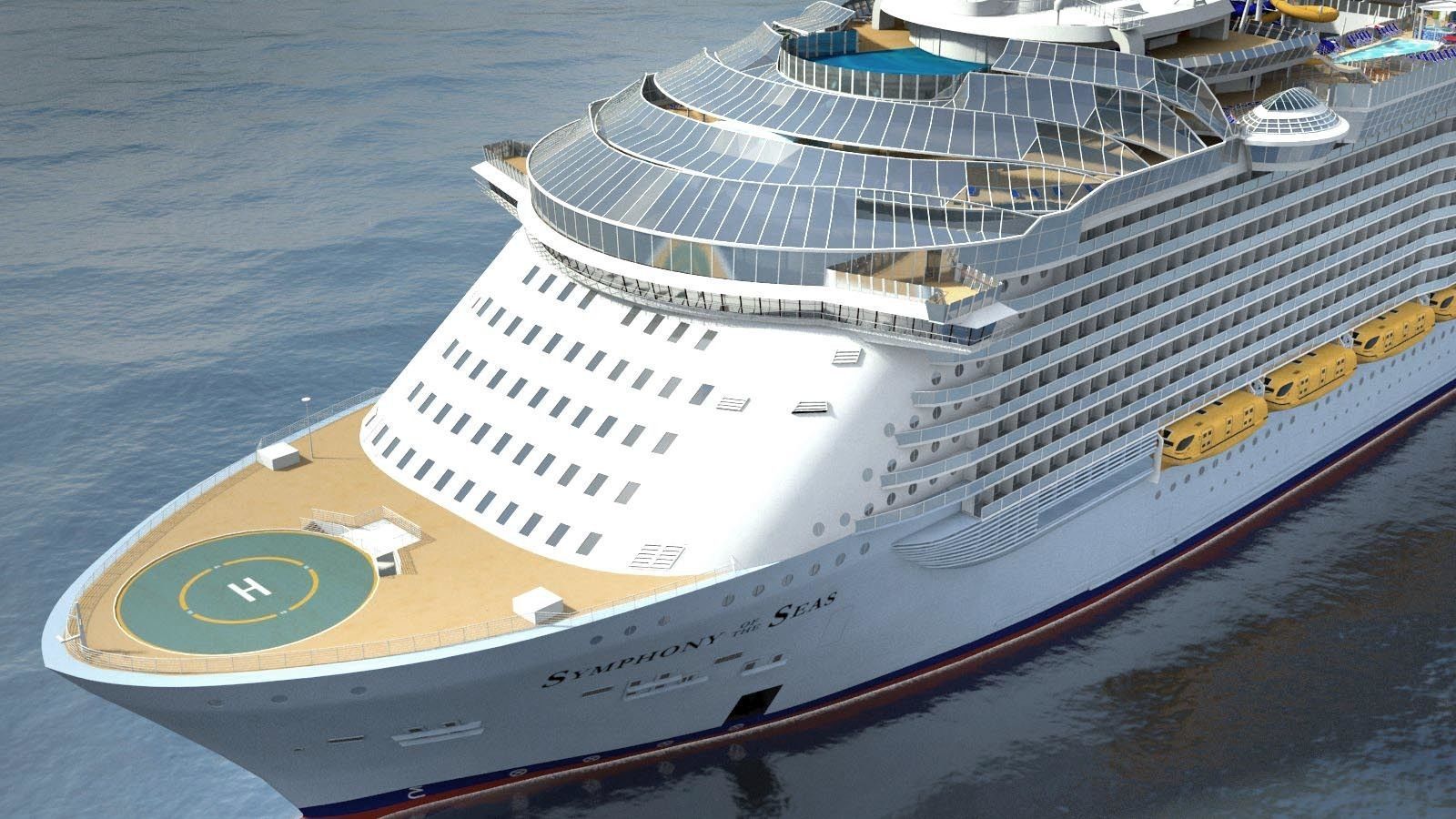 Symphony Of The Seas cruise ship 3D model_1