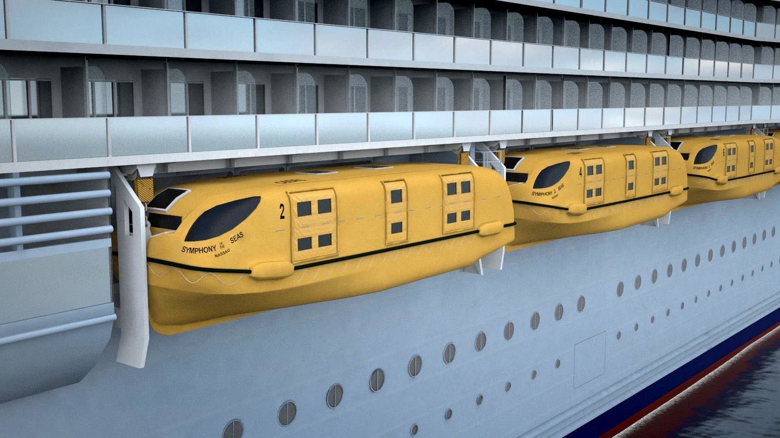 Symphony Of The Seas cruise ship 3D model_13