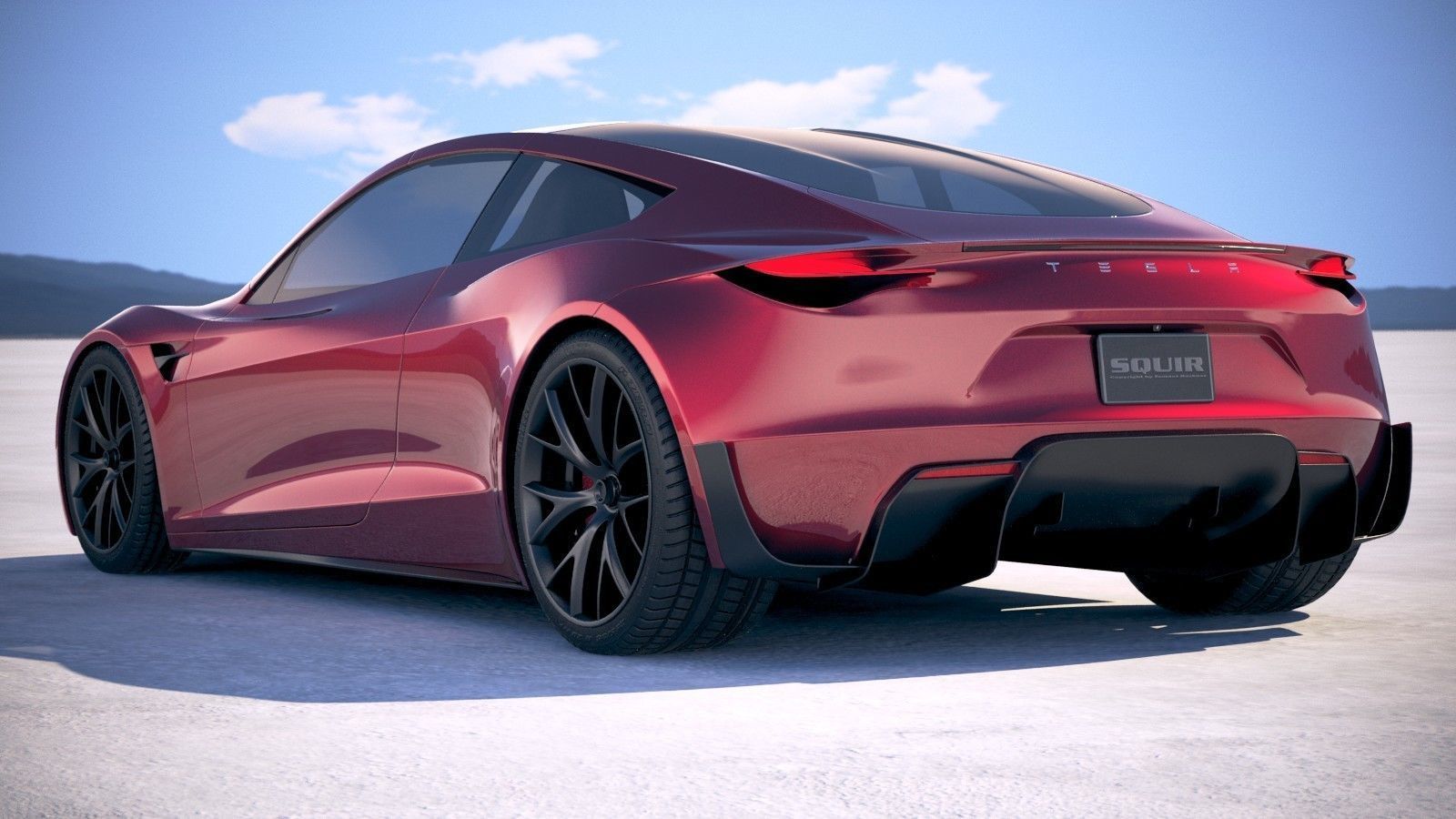 Tesla Roadster 2020 3D model_13