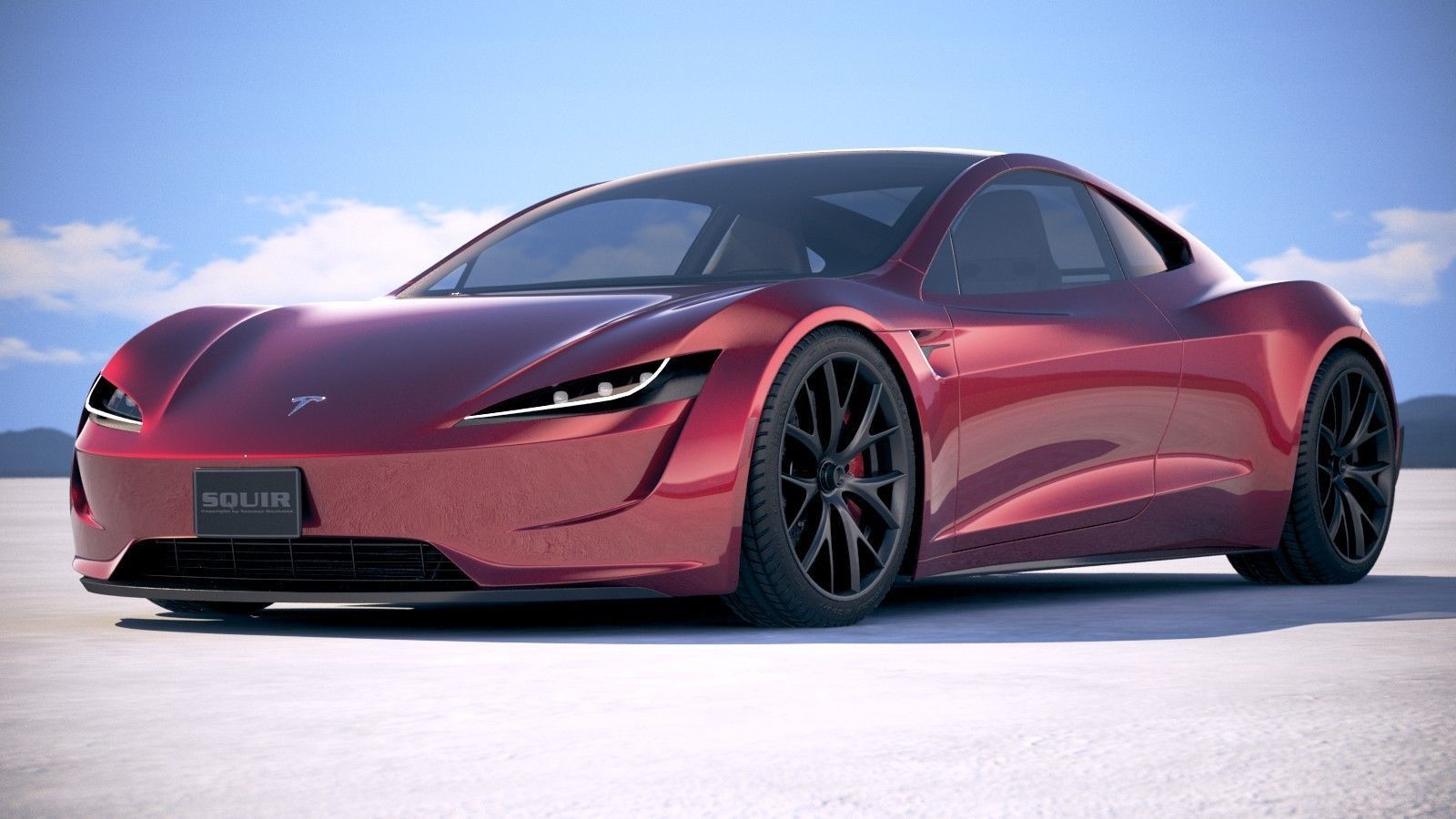 Tesla Roadster 2020 3D model_12