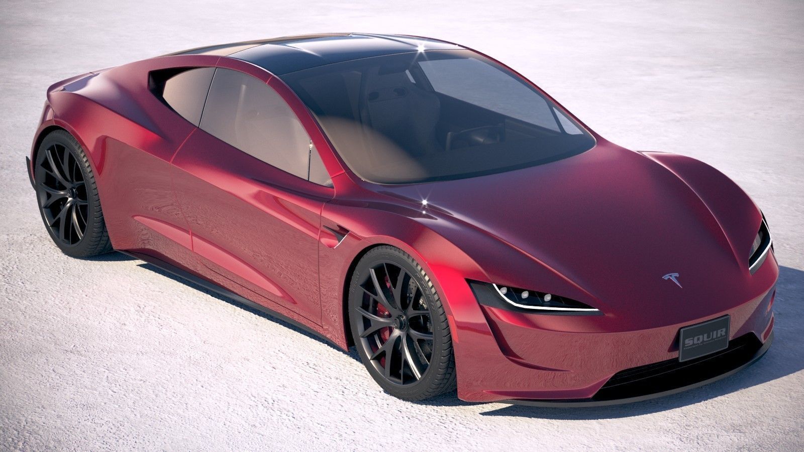 Tesla Roadster 2020 3D model_11