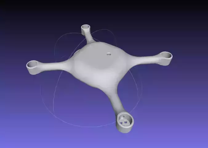 Simple Drone Body 3D print model