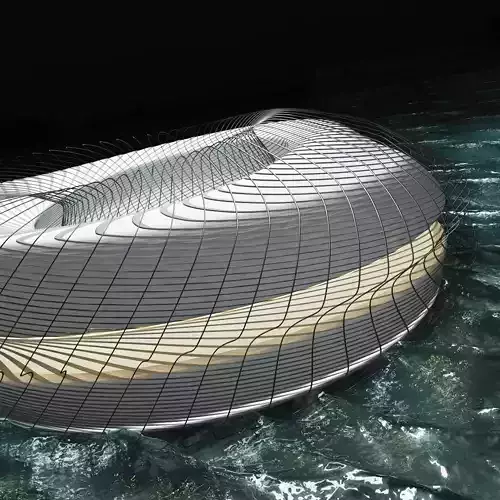 Sci-fi parametric structure 3D model Sci-fi parametric structure 3D model