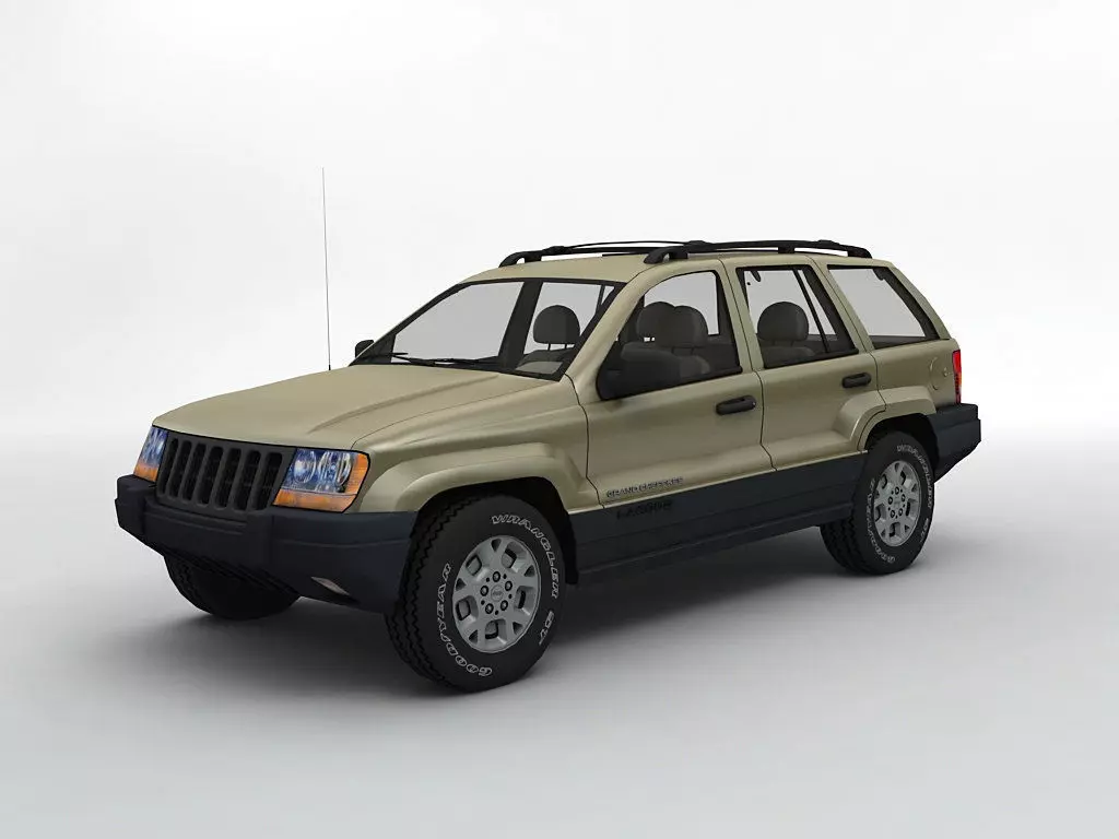  2000 Grand Cherokee Loredo SUV 3D model_0