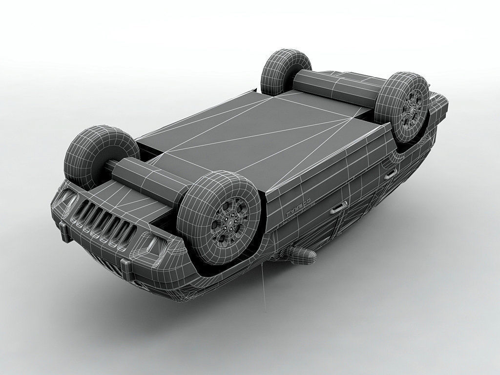  2000 Grand Cherokee Loredo SUV 3D model_6