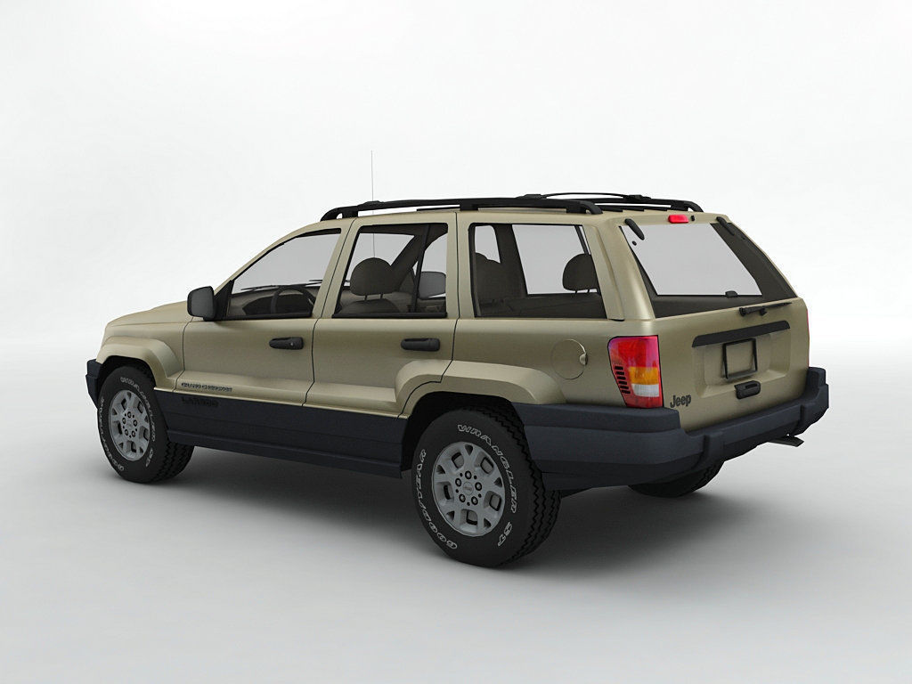  2000 Grand Cherokee Loredo SUV 3D model_1