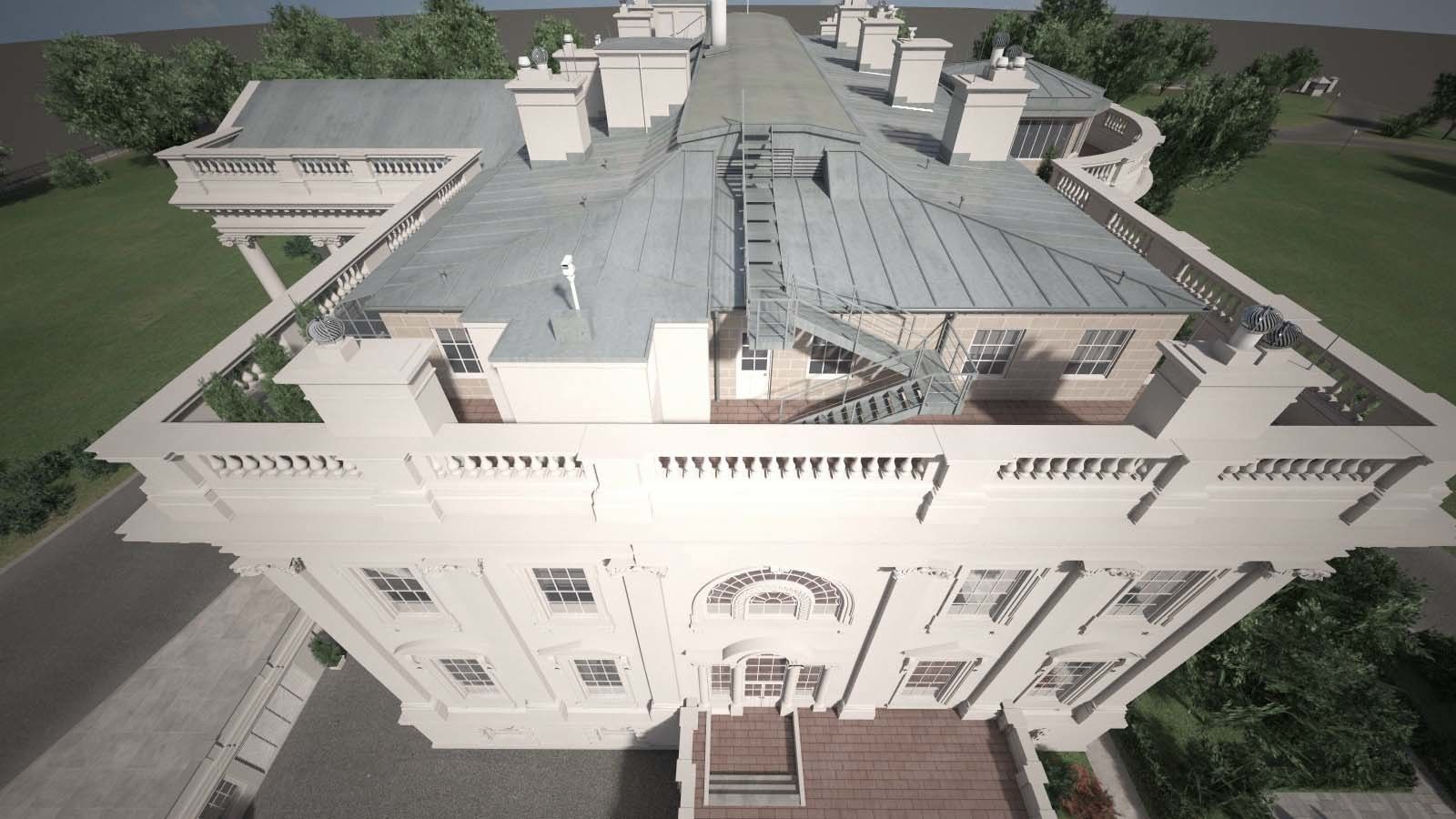 The White House Complex 3D model_23