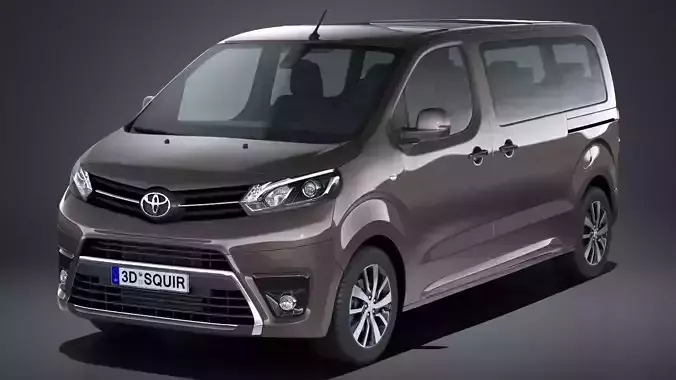 Toyota Ace Verso 2017 3D model