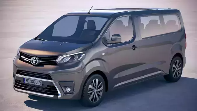 Toyota Ace Verso 4-door 2018 3D model