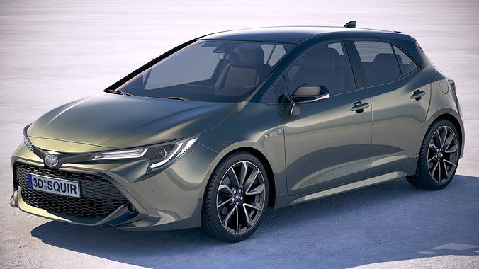 Toyota Auris 2019 3D model