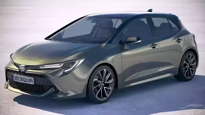 Toyota Auris 2019 3D model