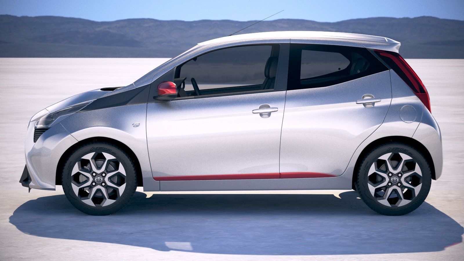 Toyota Aygo 2019 3D model_6