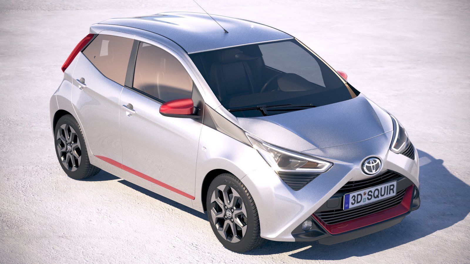 Toyota Aygo 2019 3D model_11