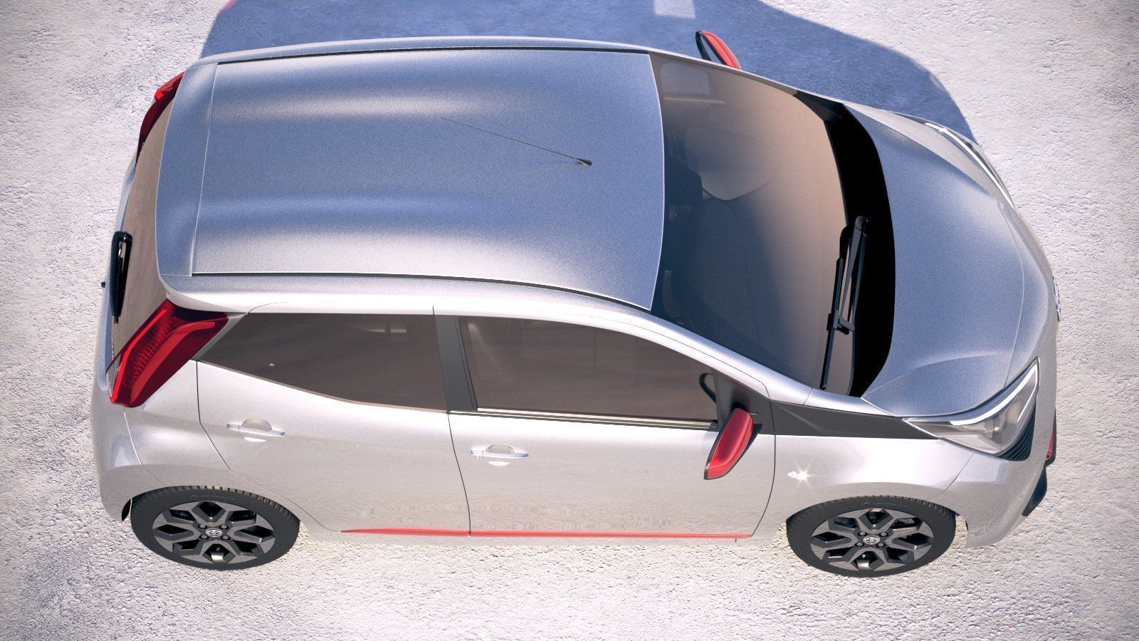 Toyota Aygo 2019 3D model_7