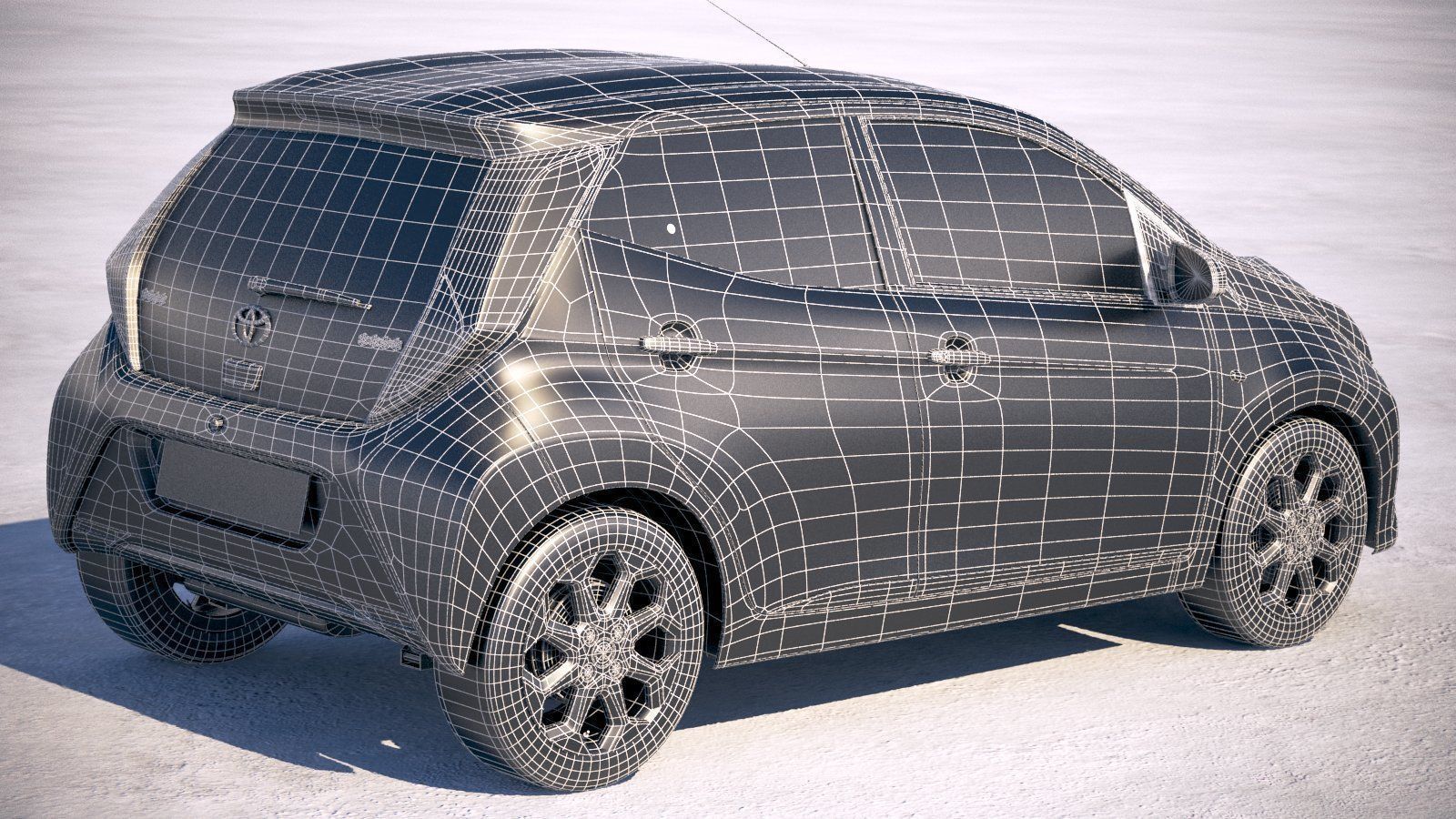 Toyota Aygo 2019 3D model_20
