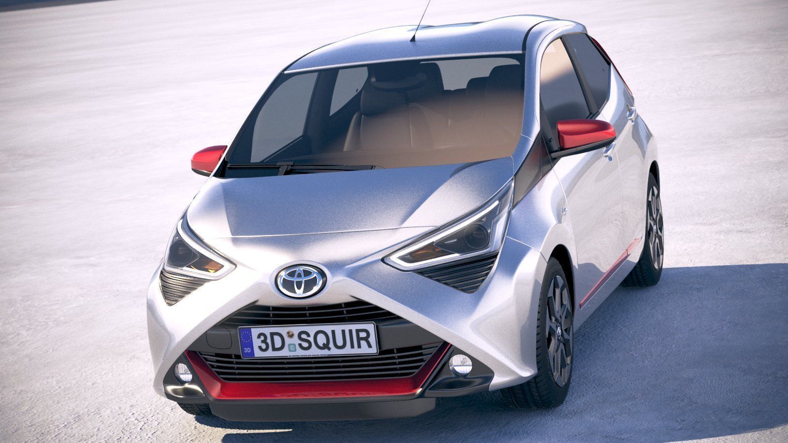 Toyota Aygo 2019 3D model_1