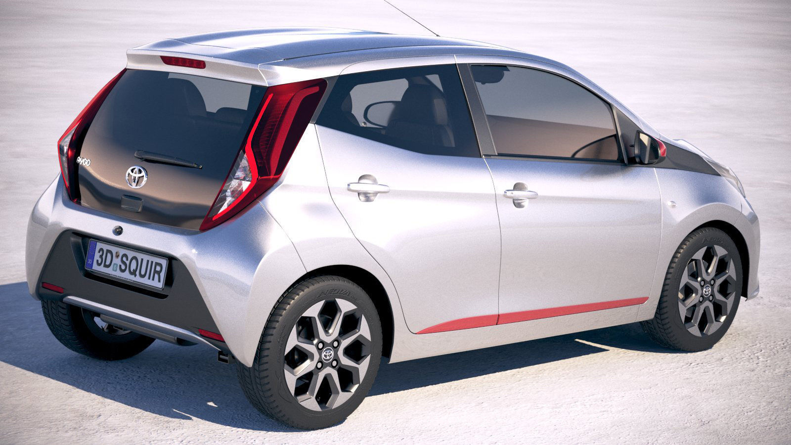 Toyota Aygo 2019 3D model_4