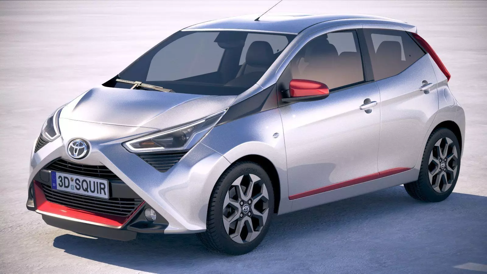 Toyota Aygo 2019 3D model_0