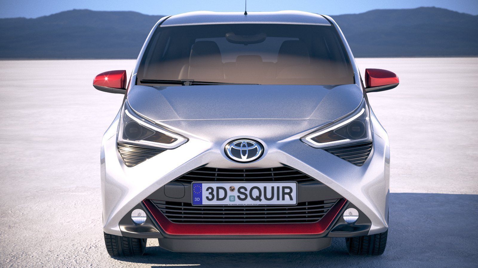 Toyota Aygo 2019 3D model_9