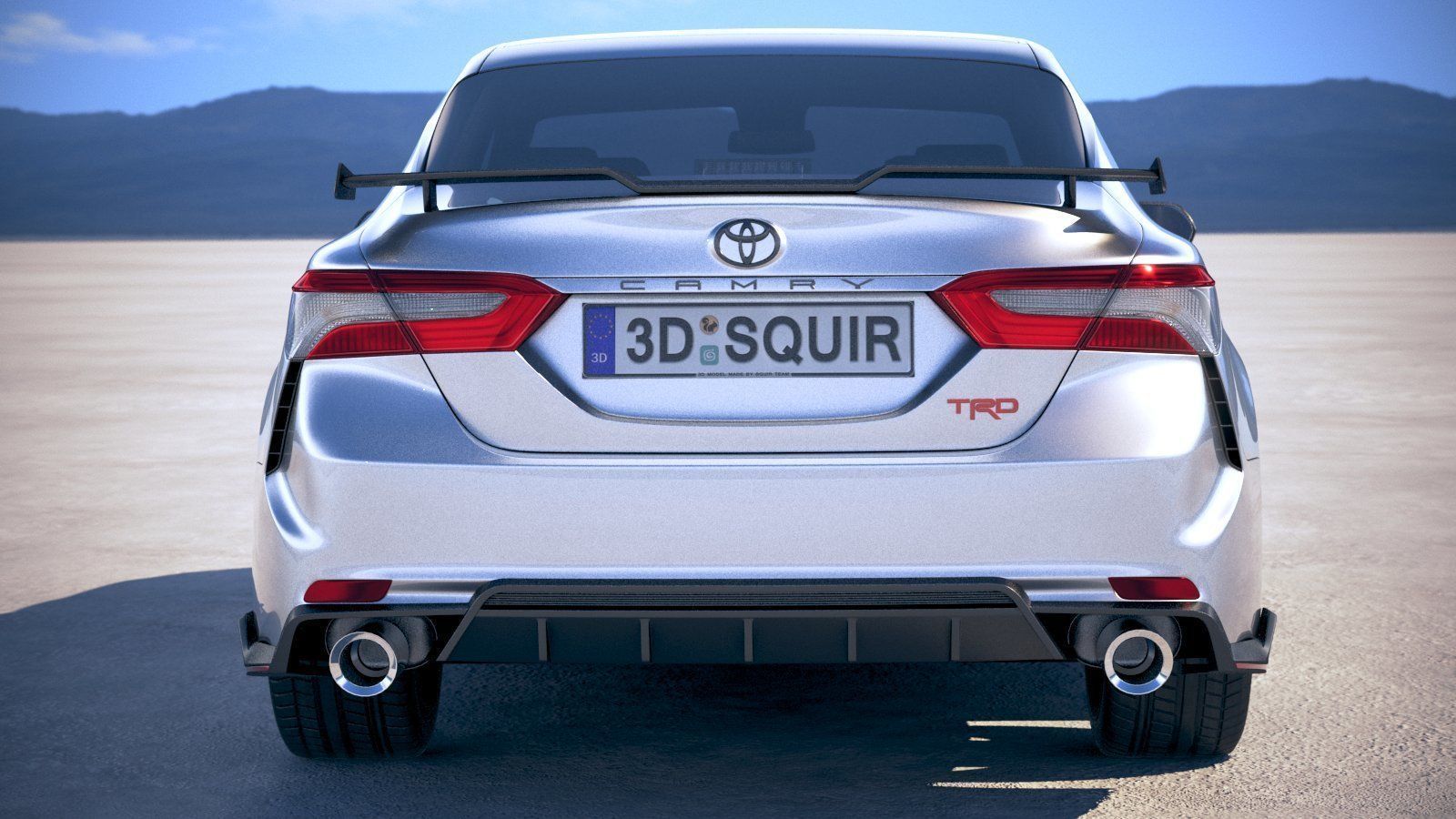 Toyota Camry TRD 2020 3D model_10