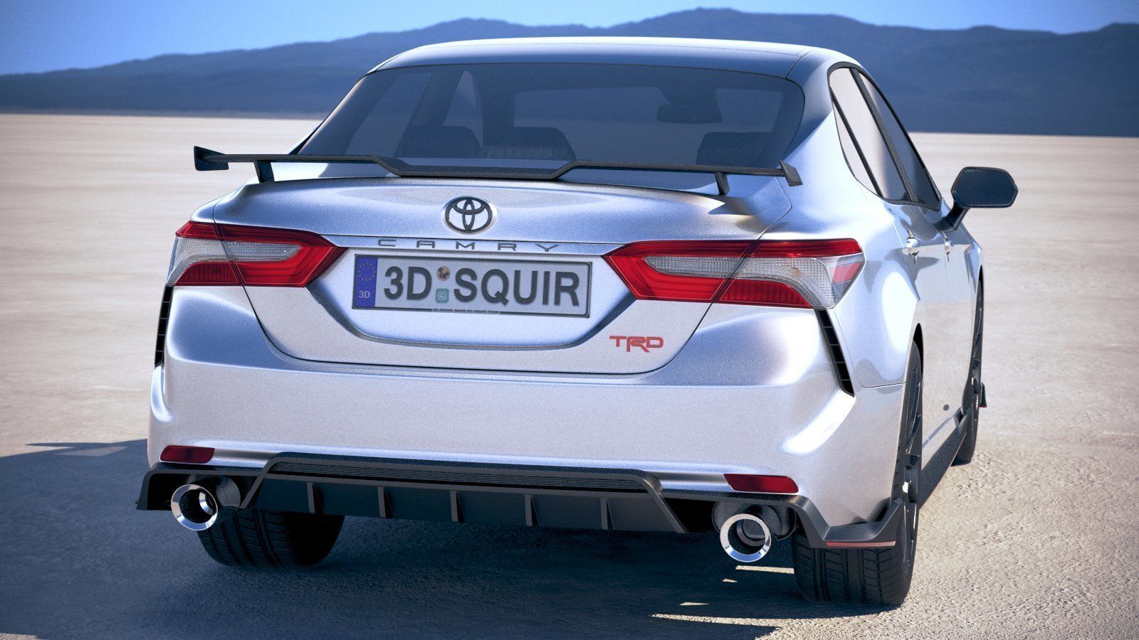 Toyota Camry TRD 2020 3D model_5