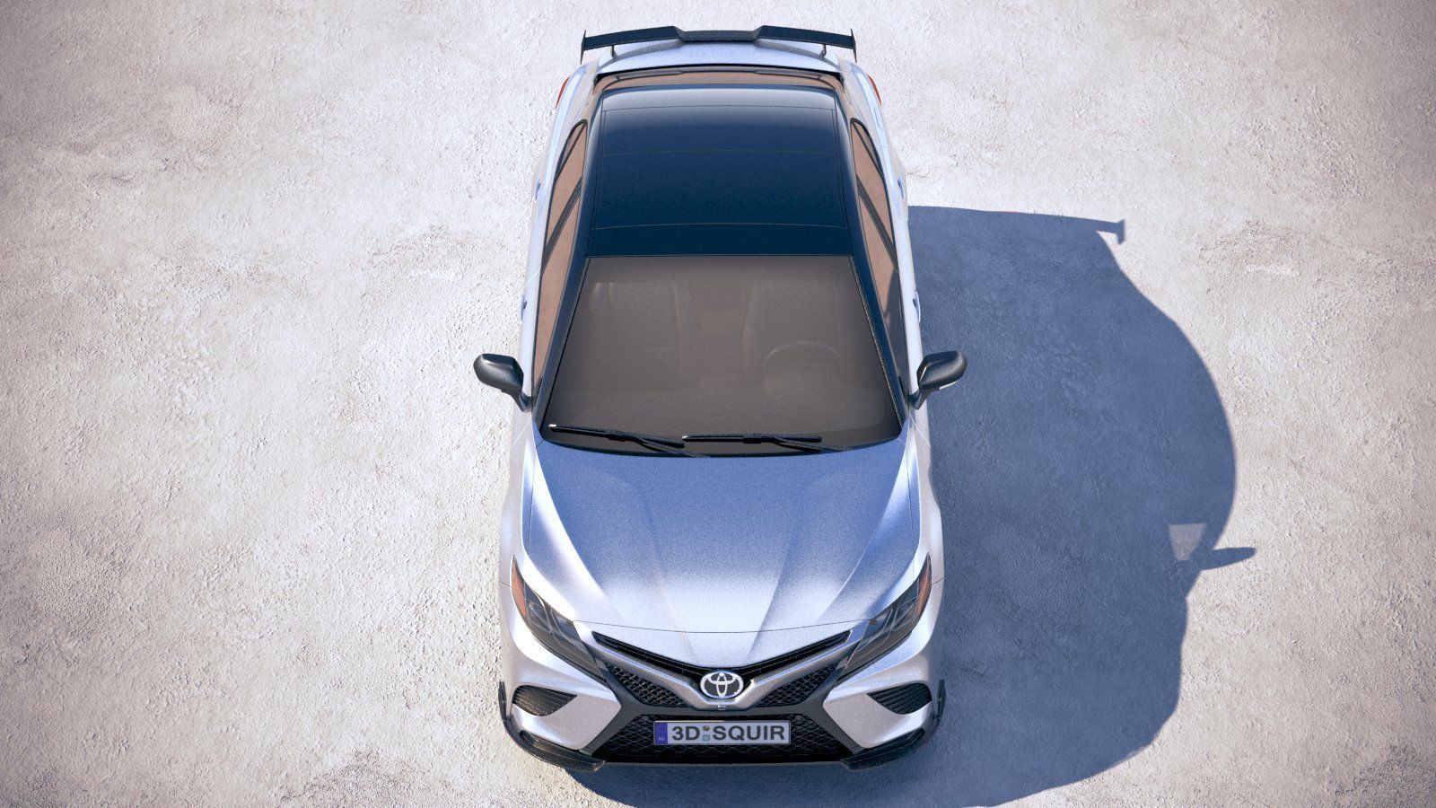 Toyota Camry TRD 2020 3D model_8