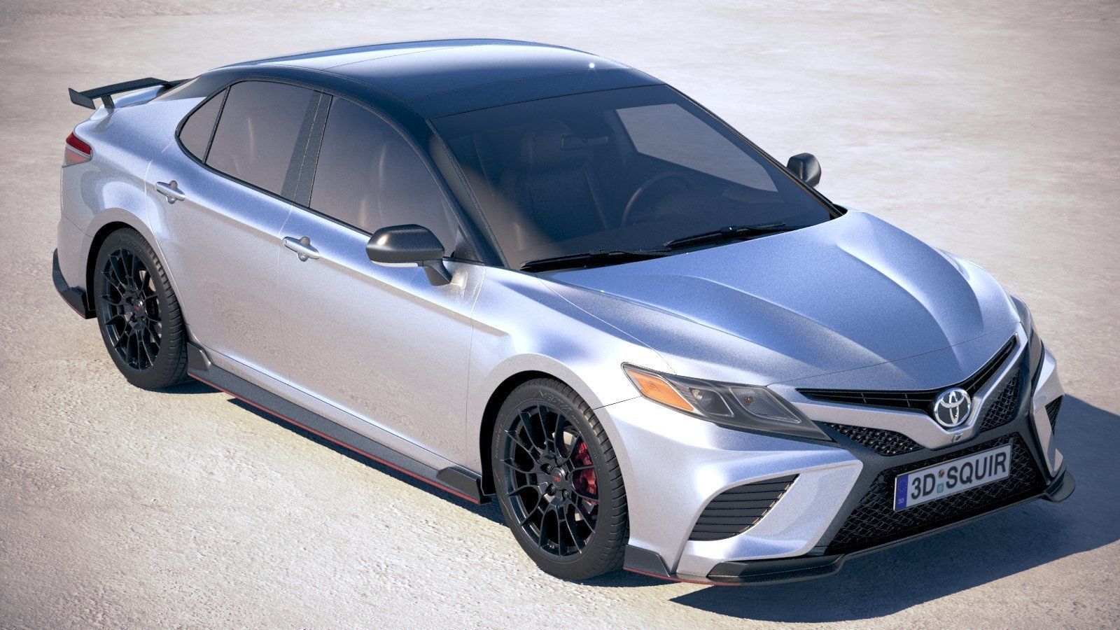 Toyota Camry TRD 2020 3D model_11