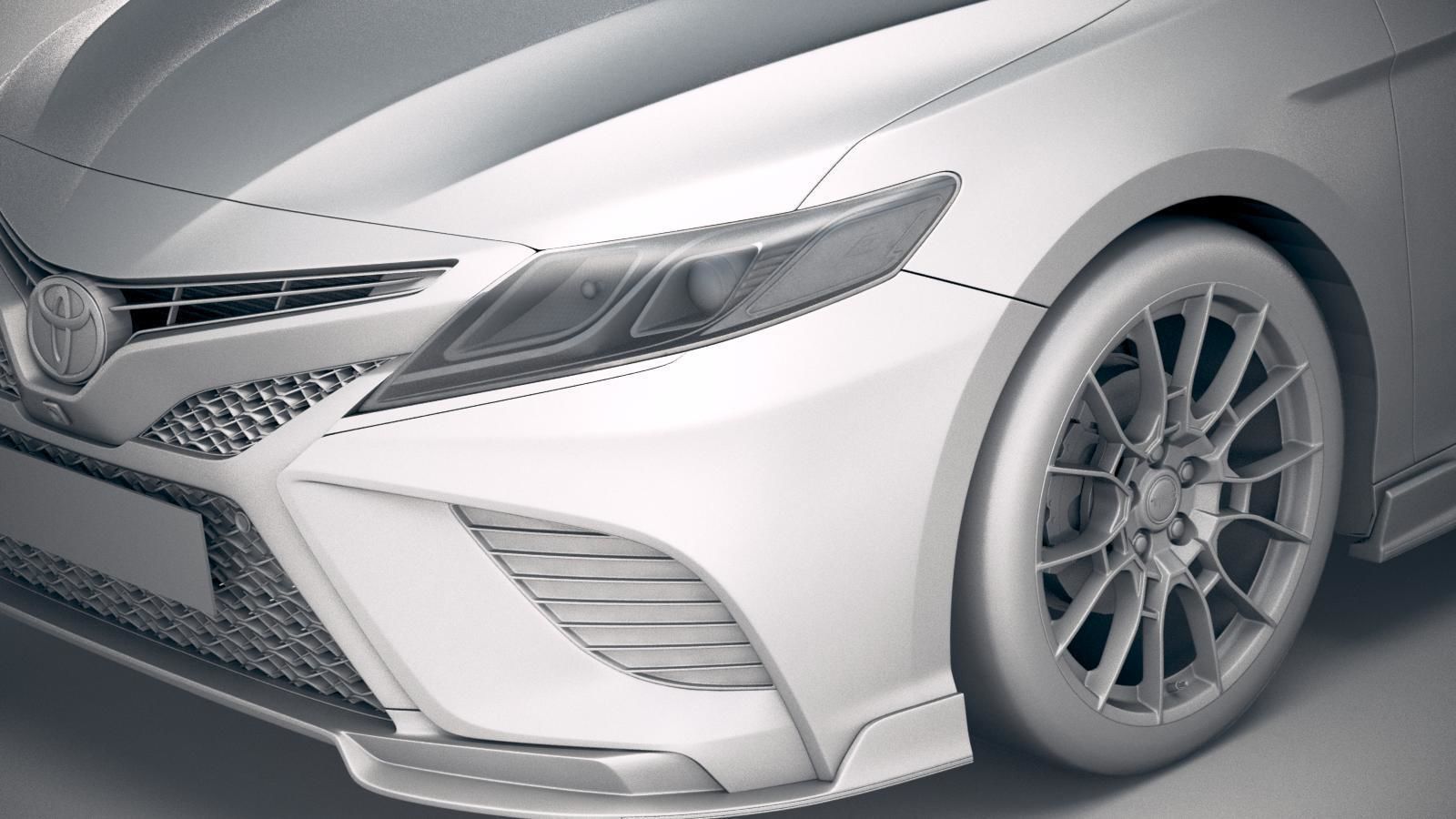 Toyota Camry TRD 2020 3D model_18