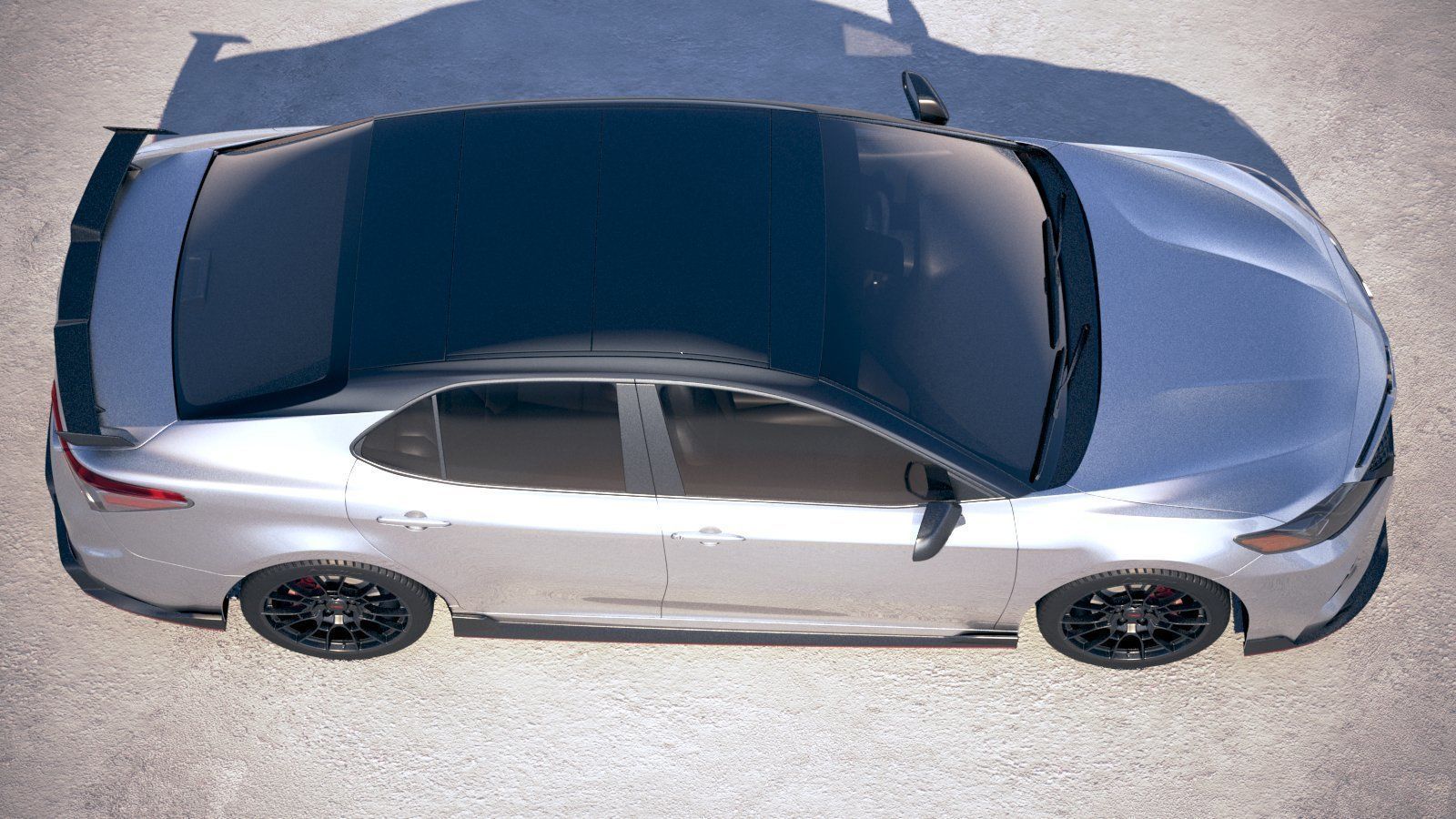 Toyota Camry TRD 2020 3D model_7