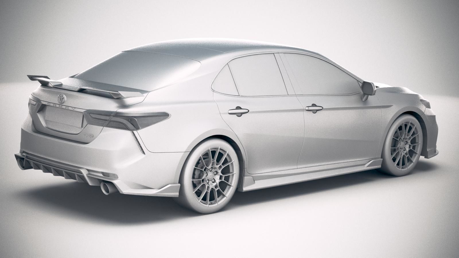 Toyota Camry TRD 2020 3D model_20