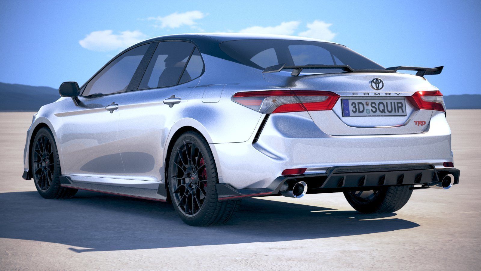 Toyota Camry TRD 2020 3D model_13