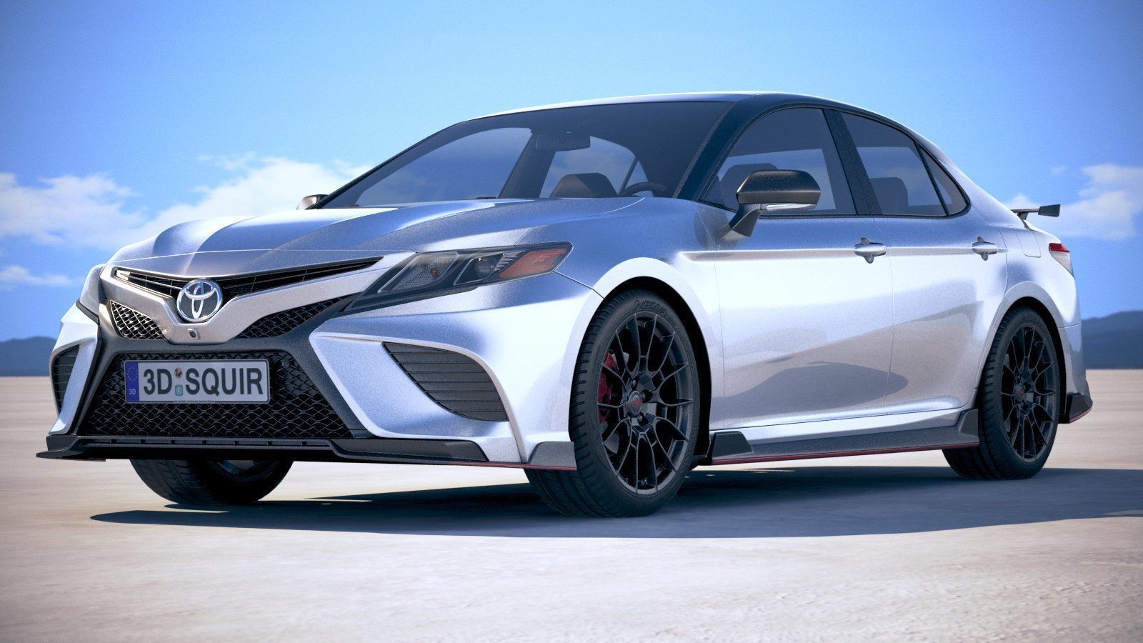 Toyota Camry TRD 2020 3D model_12