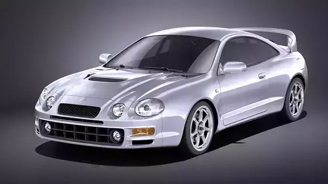 Toyota Celica GT-Four 1993-1999 VRAY 3D model