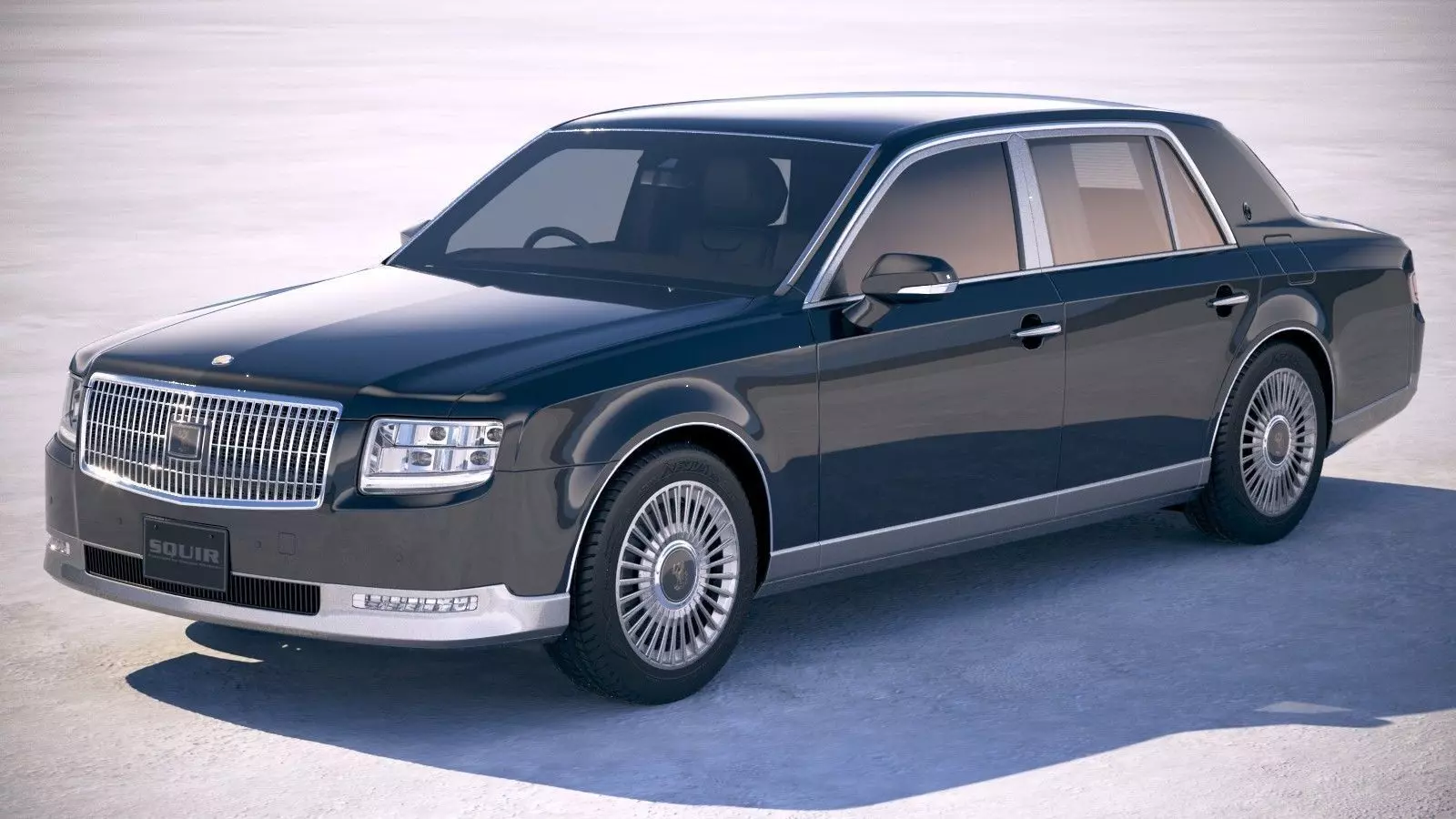 Toyota Century 2018 3D model