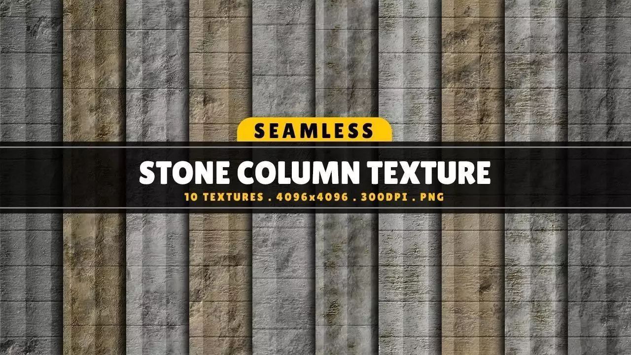 Texture Pack Seamless Stone Column Vol 01 Texture_0