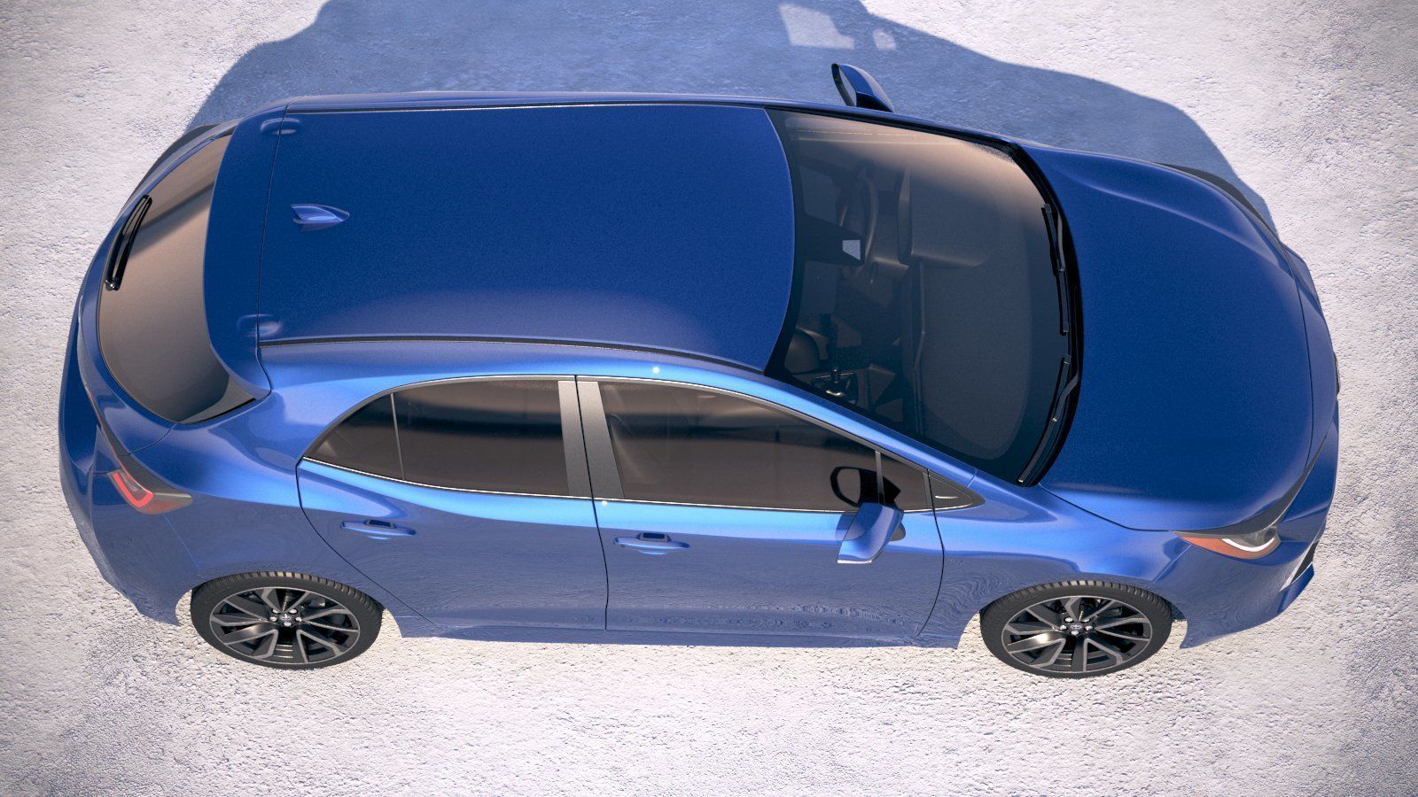 Toyota Corolla Hatchback 2019 3D model_7