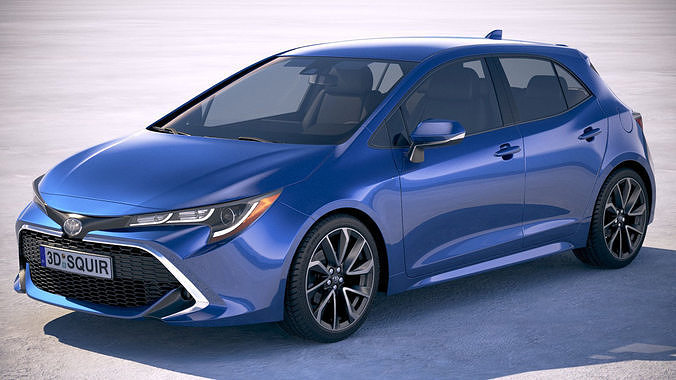Toyota Corolla Hatchback 2019 3D model