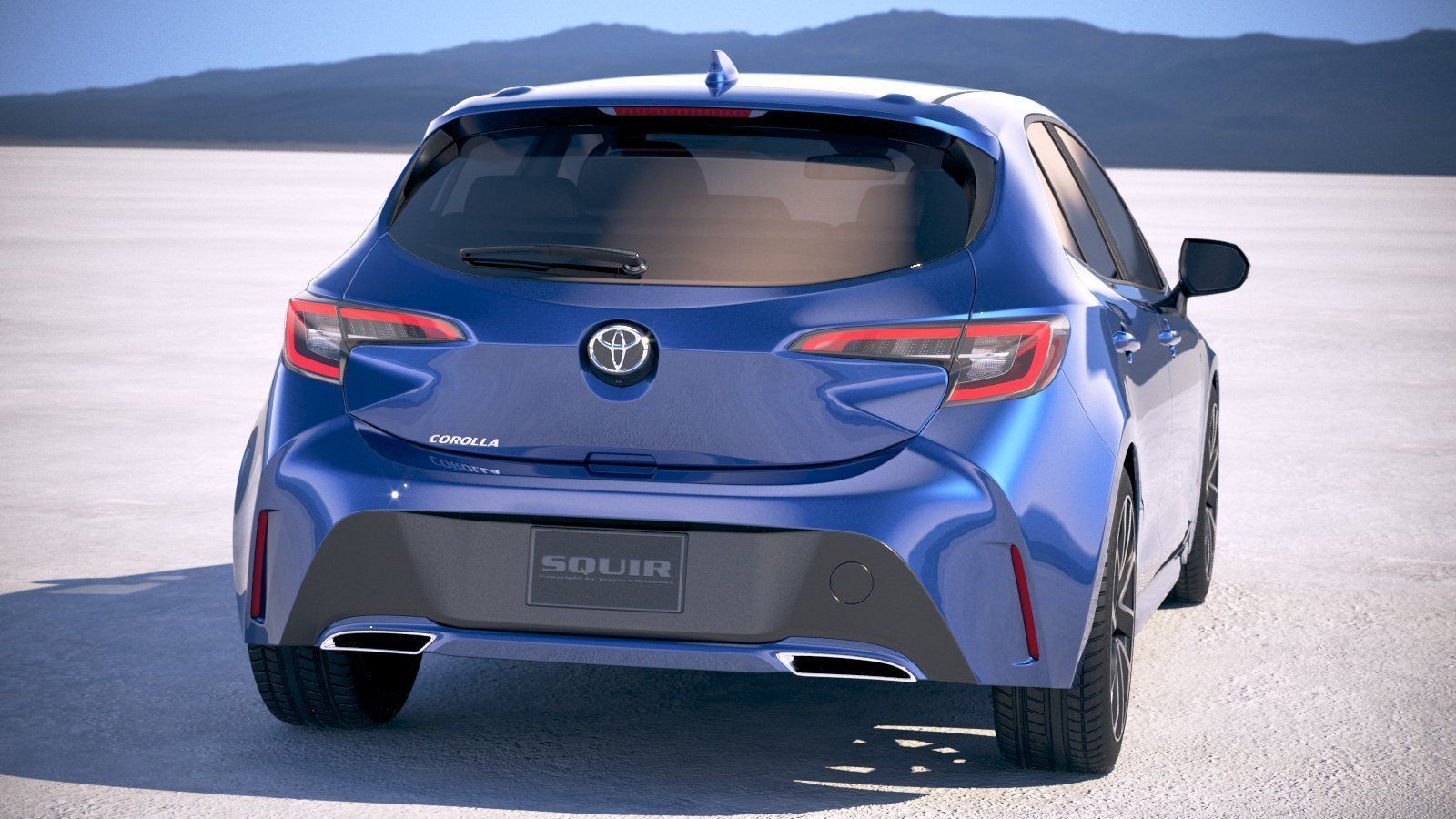 Toyota Corolla Hatchback 2019 3D model_5