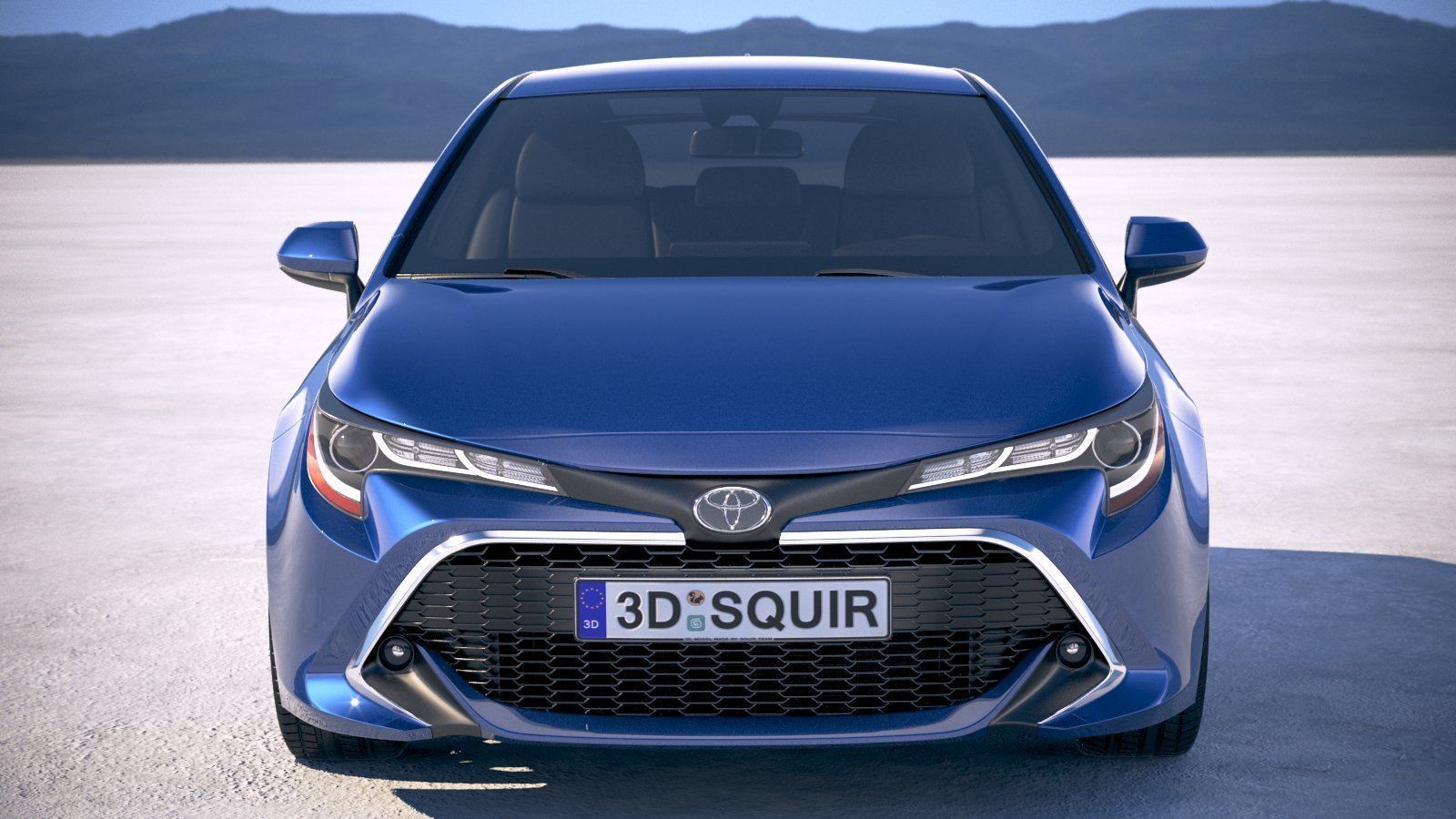 Toyota Corolla Hatchback 2019 3D model_9