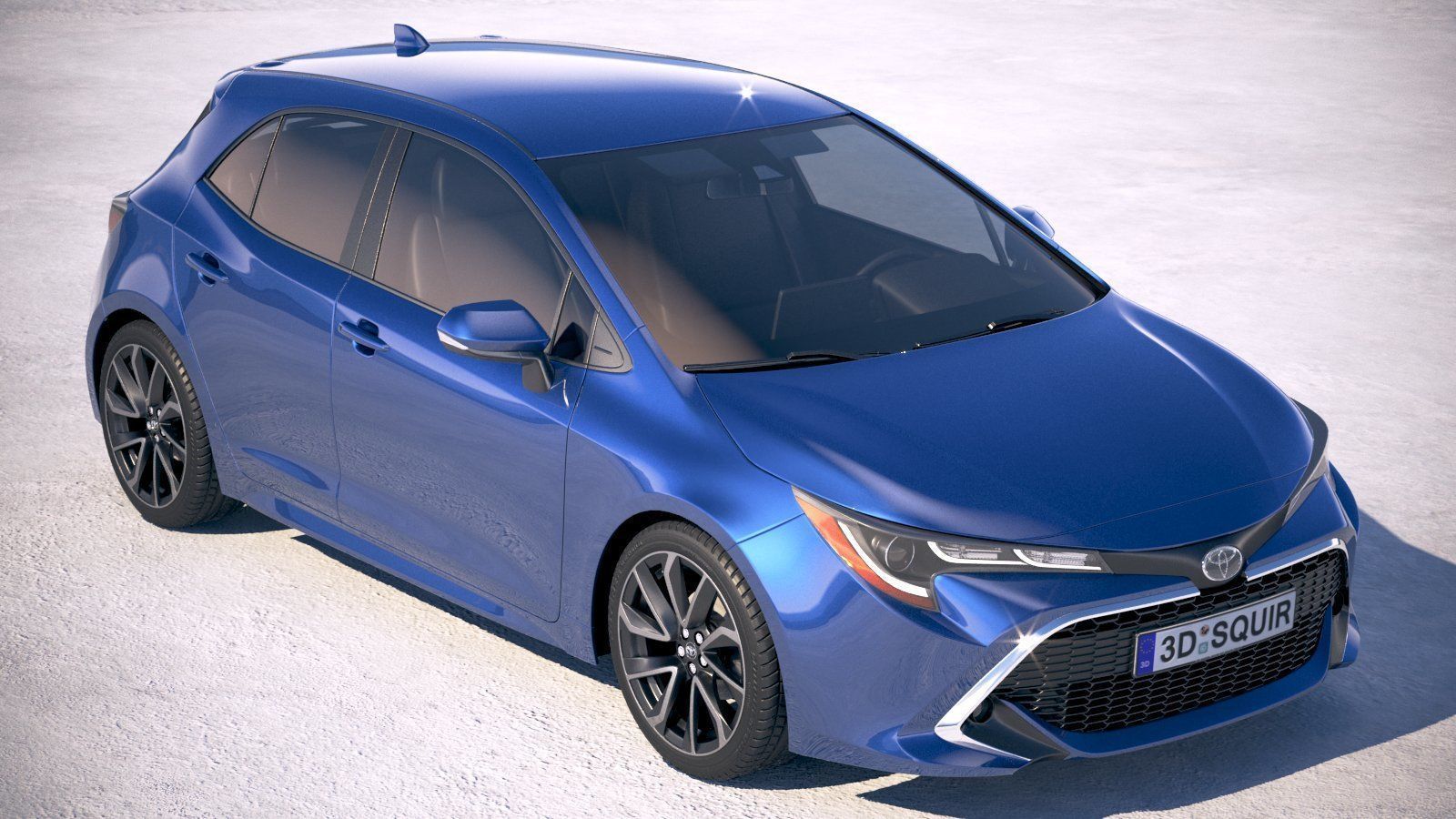 Toyota Corolla Hatchback 2019 3D model_11