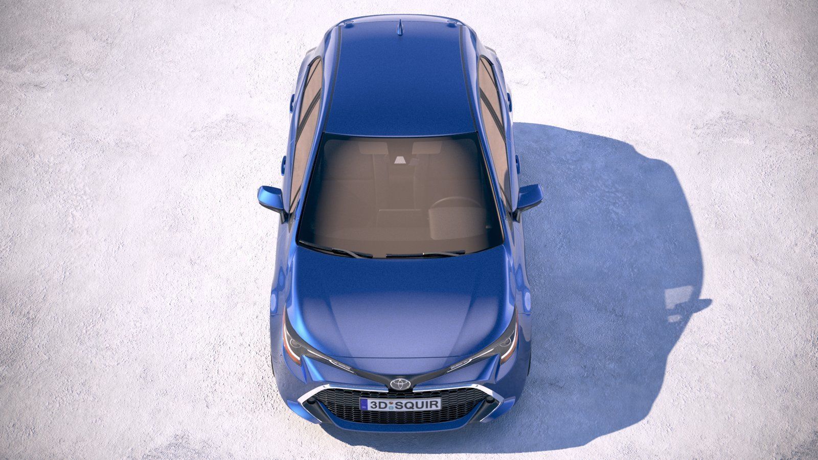 Toyota Corolla Hatchback 2019 3D model_8