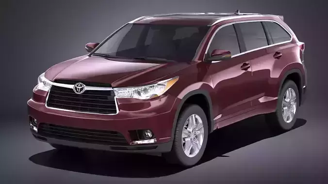 Toyota Highlander 2015 VRAY