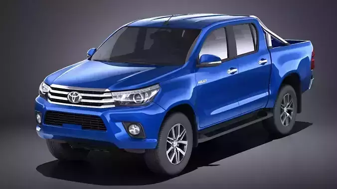 Toyota Hilux Double Cab 2017 VRAY