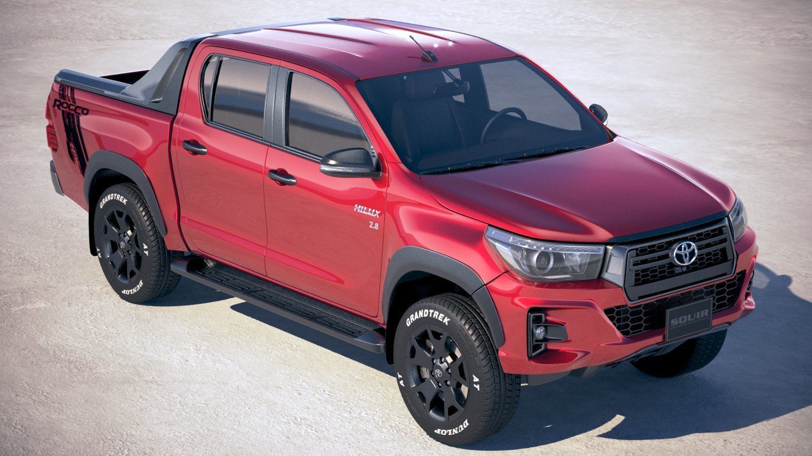 Toyota Hilux Revo Rocco 2018 3D model_11