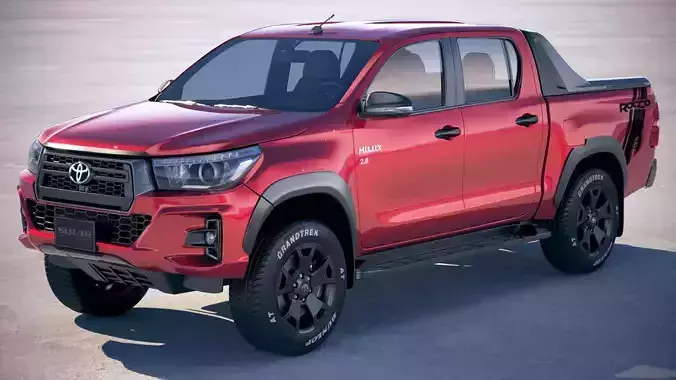 Toyota Hilux Revo Rocco 2018 3D model
