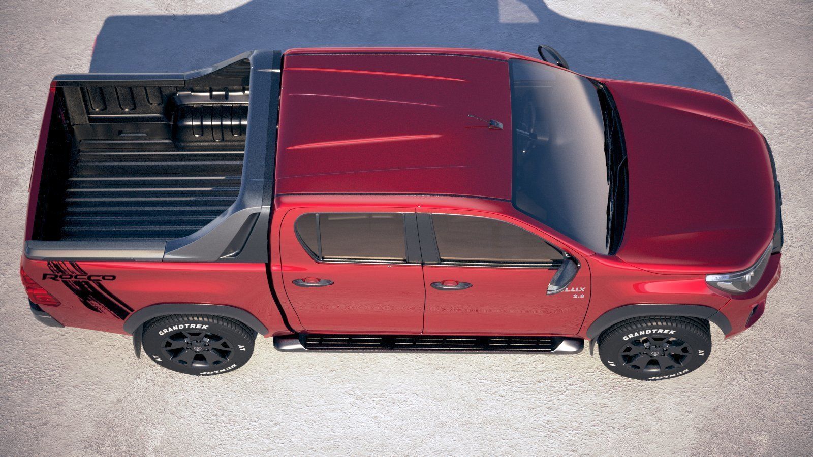 Toyota Hilux Revo Rocco 2018 3D model_7